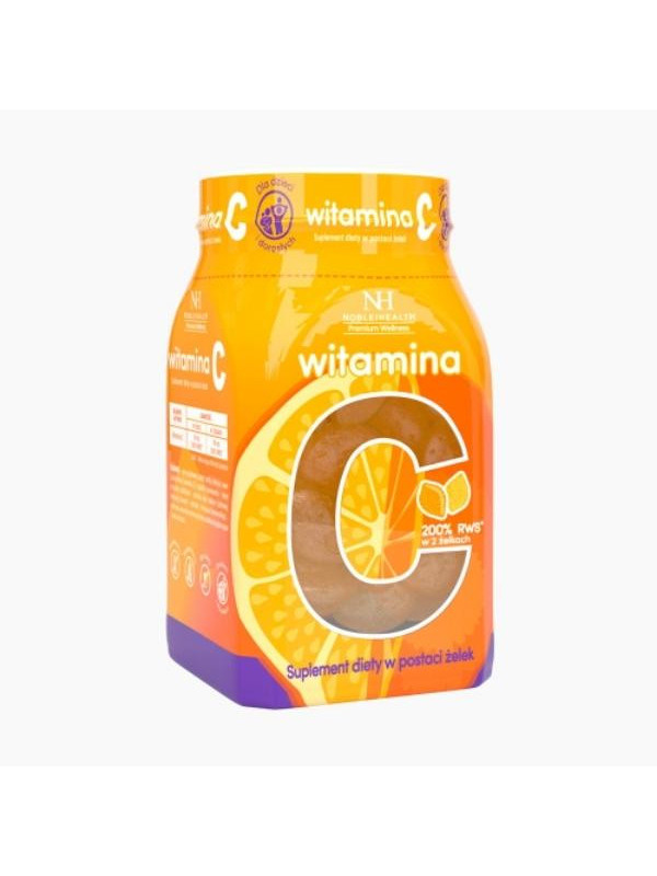 Noble Health Witamina C w Żelkach 300 g