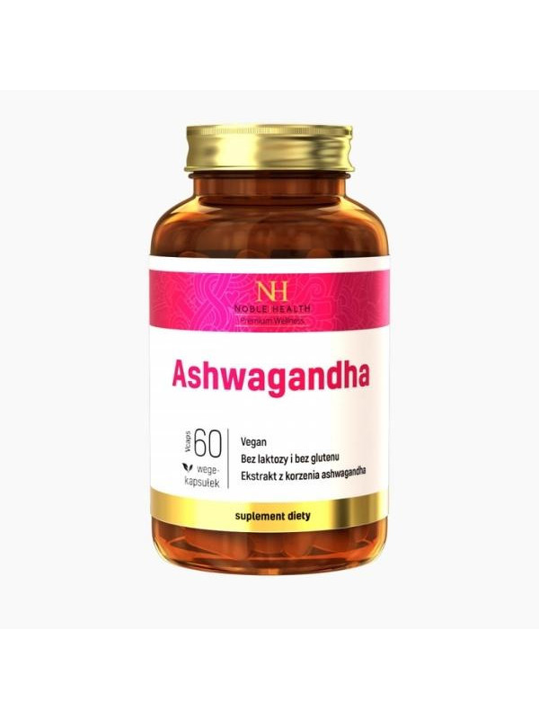 Noble Health Ashwagandha 60 kapsułek