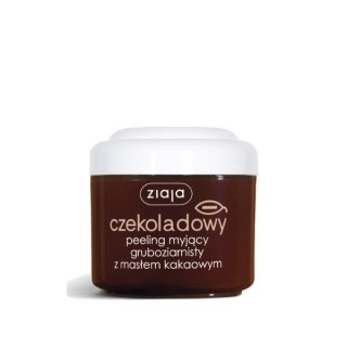 Ziaja czekoladowy Peeling myjący gruboziarnisty z Masłem kakaowym 200 ml Ziaja czekoladowy Peeling myjący gruboziarnisty z Masłem kakaowym 200 ml