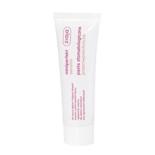 Ziaja Mintperfect Sensitiv Pasta stomatologiczna przeciwpróchnicza 75 ml Ziaja Mintperfect Sensitiv Pasta stomatologiczna przeciwpróchnicza 75 ml