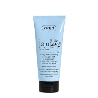 Ziaja Jeju czarny drobnoziarnisty Peeling do ciała oczyszczający 200 ml