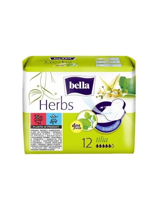 Bella Herbs Podpaski z kwiatem Lipy Tilia 12 sztuk