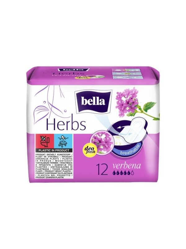 Bella Herbs Podpaski z Werbeną 12 sztuk