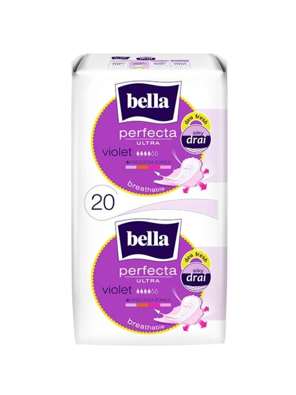 Bella Perfecta Ultra Violet Podpaski 20 sztuk