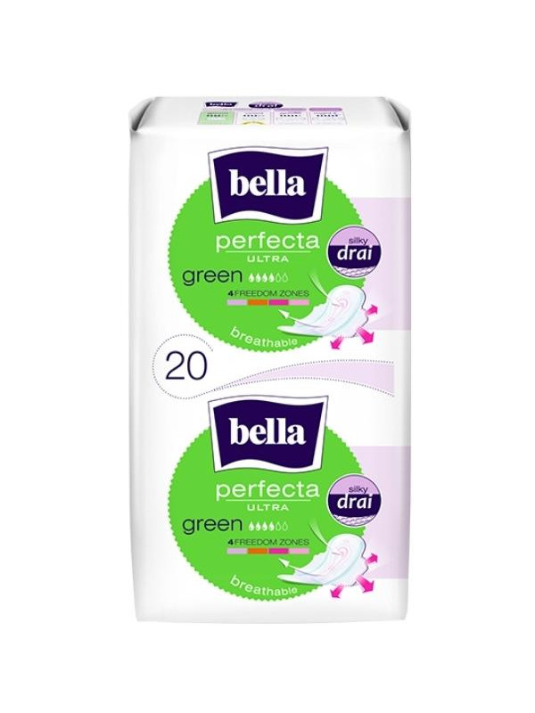 Bella Perfecta Ultra Green Podpaski 20 sztuk