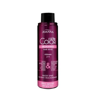 Joanna Ultra Color Płukanka do włosów różowa 150 ml