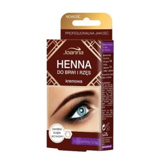 JOANNA henna kremowa – farba do brwi i rzęs brązowa 15 ml