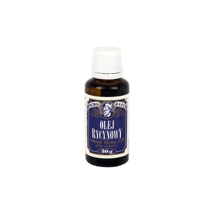 Olej rycynowy (Oleum Ricini) płyn doustny 30 g
