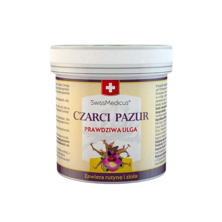 Swiss Mediucs Balsam ziołowy Czarci Pazur 250