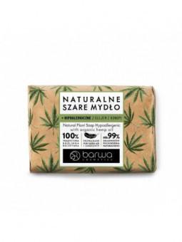 Barwa Naturalne Szare mydło...