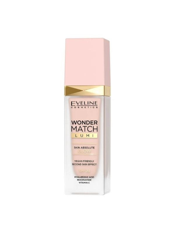 Eveline Wonder Match Lumi Podkład rozświetlający /05/ Light 30 ml