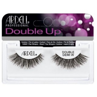 Ardell Double Up Rzęsy na pasku Demi Wispies Black 1 para