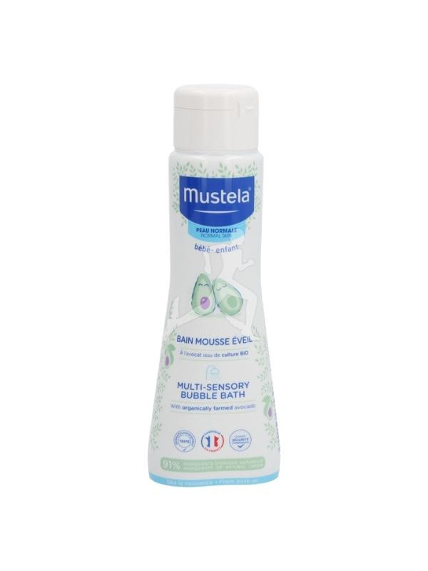 Mustela Multi-Sensory Płyn do mycia dla dzieci i niemowląt 200 ml