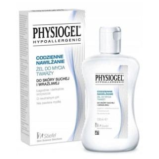 Physiogel Codzienne nawilżenie Żel do mcyia twarzy do skóry suchej i wrażliwej 150 ml