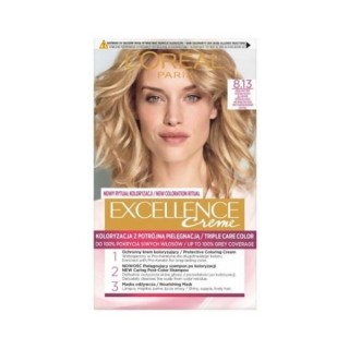 L'oreal Excellence Creme Farba do włosów /8.13/ Perłowy Beż