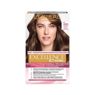 L'oreal Excellence Creme Farba do włosów /5oo/ Jasny Brąz