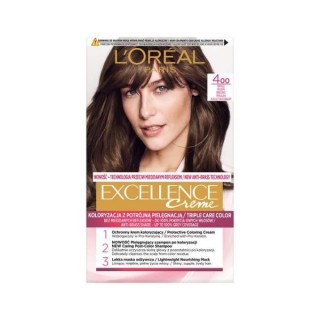 L'oreal Excellence Creme Farba do włosów /4oo/ Brąz