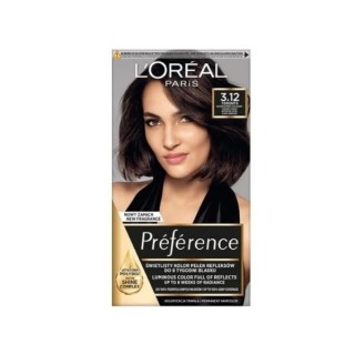 L'oreal Preference Farba do włosów /3.12/ Intensywny Chłodny Ciemny Brąz