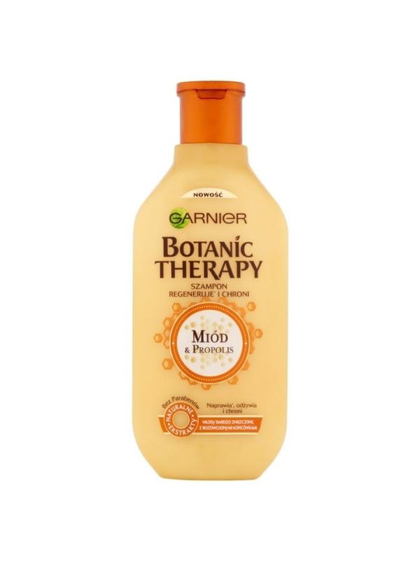 Garnier Botanic Therapy Szampon do włosów bardzo zniszczonych Miód & Propolis 400 ml