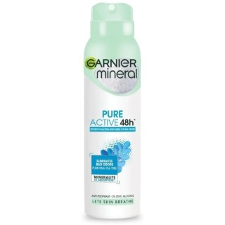 Garnier Minerals Dezodorant w spray'u Pure Active 48h 150 ml