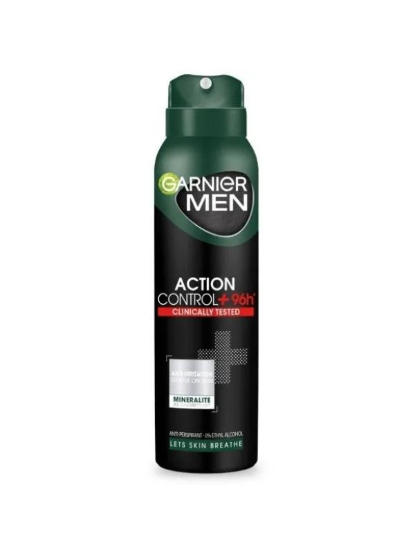 Garnier Men Dezodorant w spray'u Action Control 96h 150 ml