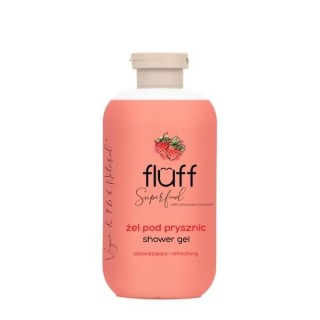 Fluff Superfood Żel pod prysznic o zapachu truskawki 500 ml