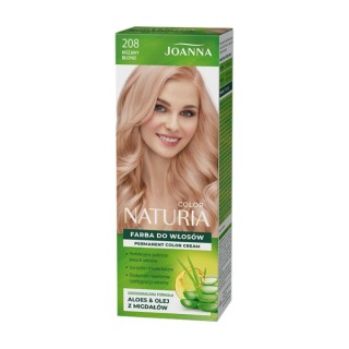 Joanna Naturia Color Farba do włosów /208/ Różany blond