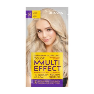 Joanna Multi Effect Color Szamponetka do włosów koloryzująca /02/ Perłowy blond