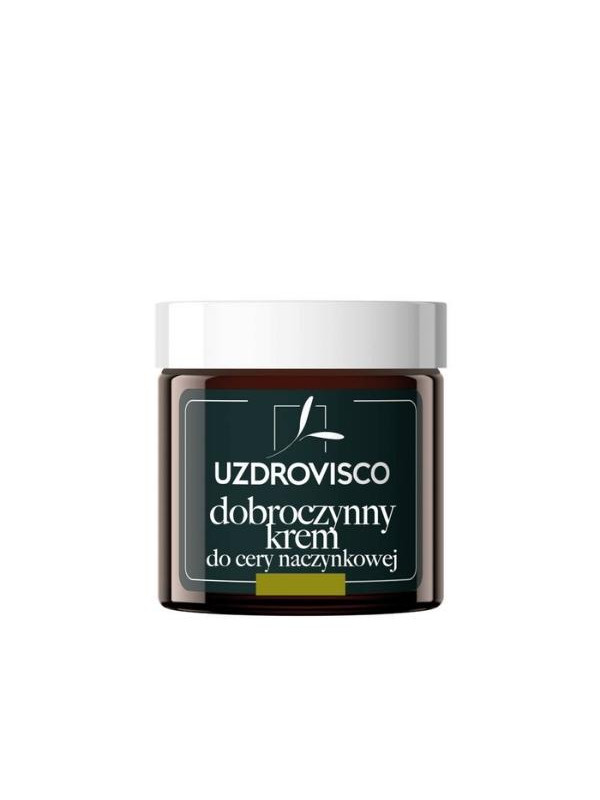 Uzdrovisco całodniowy Krem dobroczynny do cery naczynkowej 50 ml