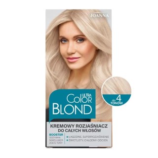 Joanna Ultra Color Blond kremowy Rozjaśniacz do całych włosów do 4 tonów