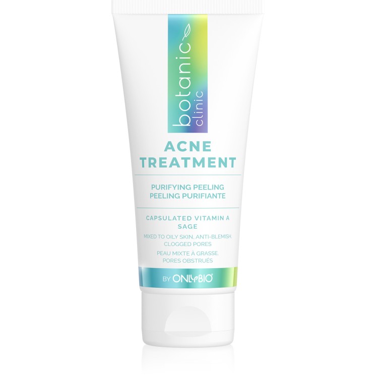 ONLYBIO Botanic Clinic Acne Treatment Peeling oczyszczający dla cery tłustej i z niedoskonałościami 75 ml