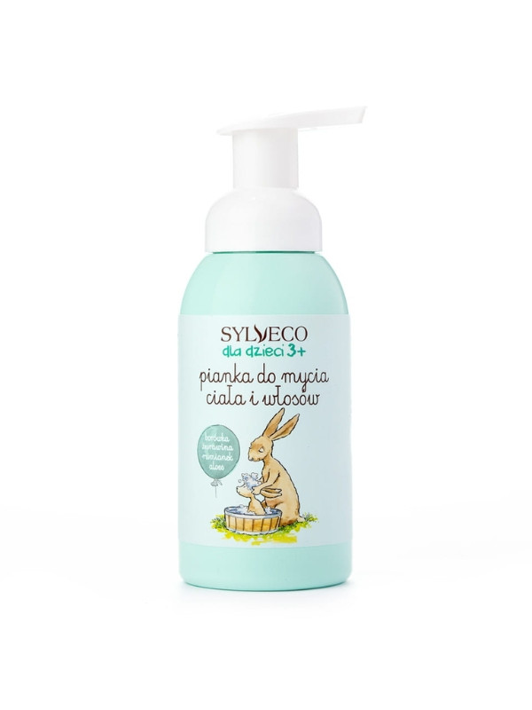 Sylveco dla dzieci 3+ Pianka do mycia ciała i włosów 290 ml