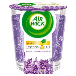 Airwick Świeca zapachowa Purple Lavender Meadow 105 g