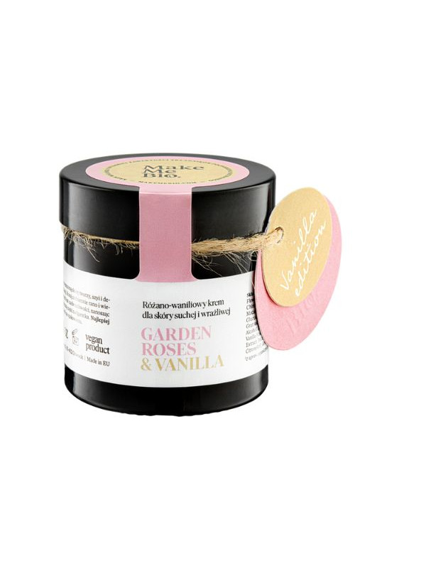 Make Me Bio Garden Roses & Vanilla Różano-waniliowy Krem dla skóry suchej i wrażliwej 60 ml