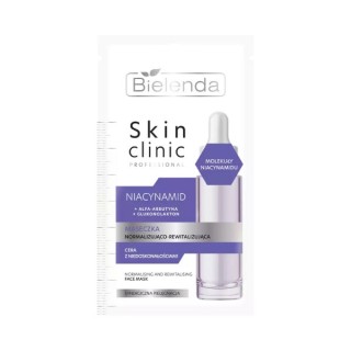 Bielenda Skin Clinic Professional Niacynamid Maseczka normalizująco-rewitalizująca 8 g