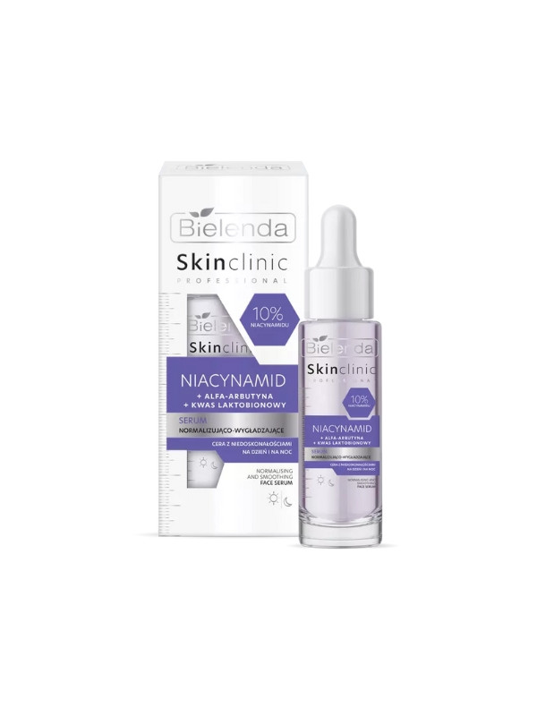 Bielenda Skin Clinic Professional Niacynamid Serum normalizująco-wygładzające 30 ml