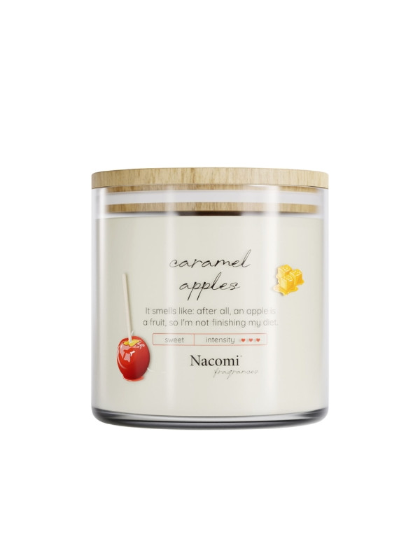 Nacomi Świeca sojowa Caramel apples 450 g