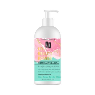 AA My Beauty Power supernawilżająca Kuracja do pielęgnacji dłoni Opuncja i Aloes 275 ml