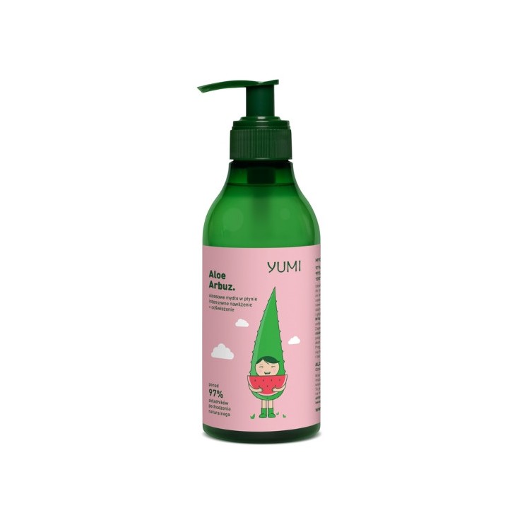 Yumi aloesowy Żel pod prysznic Arbuz 400 ml