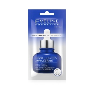 Eveline Face Therapy Professional Maska-ampułka do twarzy z kwasem hialuronowym 8 ml