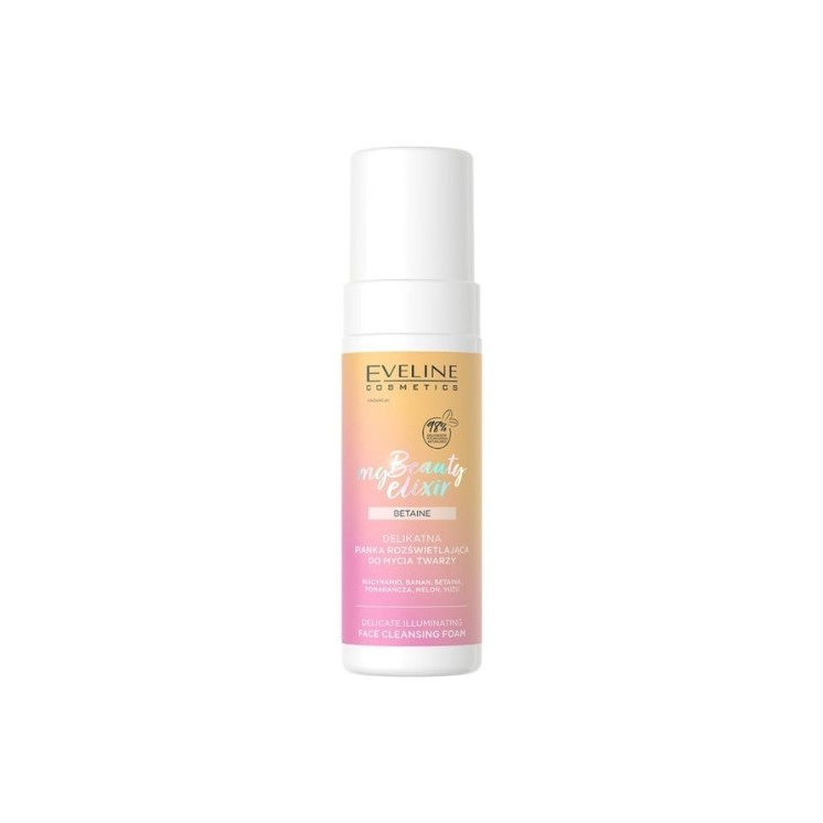 Eveline My Beauty Elixir delikatna Pianka do mycia twarzy rozświetlająca 150 ml