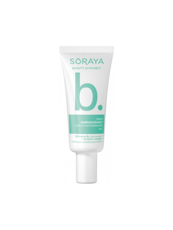 Soraya Beauty Alphabet B Krem do twarzy + Serum witaminowe 2w1 30 ml