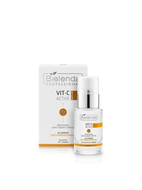 Bielenda Professional Vit-C Active Serum do twarzy z Witaminą C 15 ml