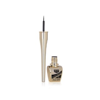 Hean Glam Eyeliner do oczu z pędzelkiem Black 5 ml