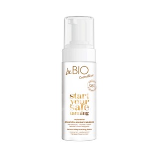 beBio Ewa Chodakowska Start Your Safe Tanning naturalna aksamitna Pianka do ciała brązująca 150 ml