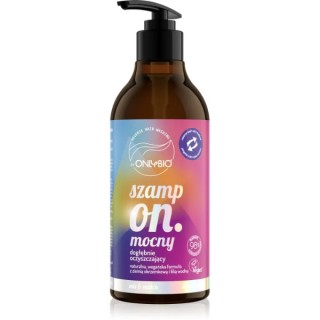 ONLYBIO Reverse Washing Szampon do włosów mocny dogłębnie oczyszczający 400 ml