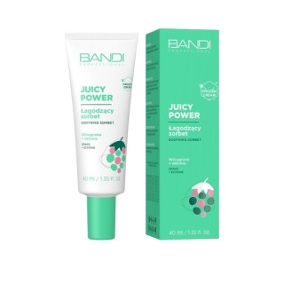 Bandi Juicy Power łagodzący Sorbet w kremie do twarzy Winogrono + Ektoina 40 ml