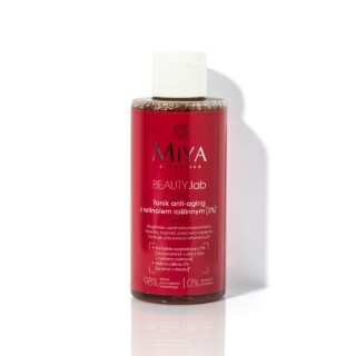 Miya Cosmetics BEAUTY.lab Tonik anti-aging z Retinolem roślinnym 2% 150 ml