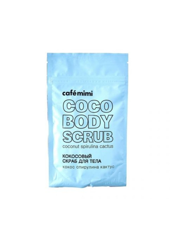 Cafe Mimi Scrub do ciala Kokos, Spirulina i Kaktus 150 g