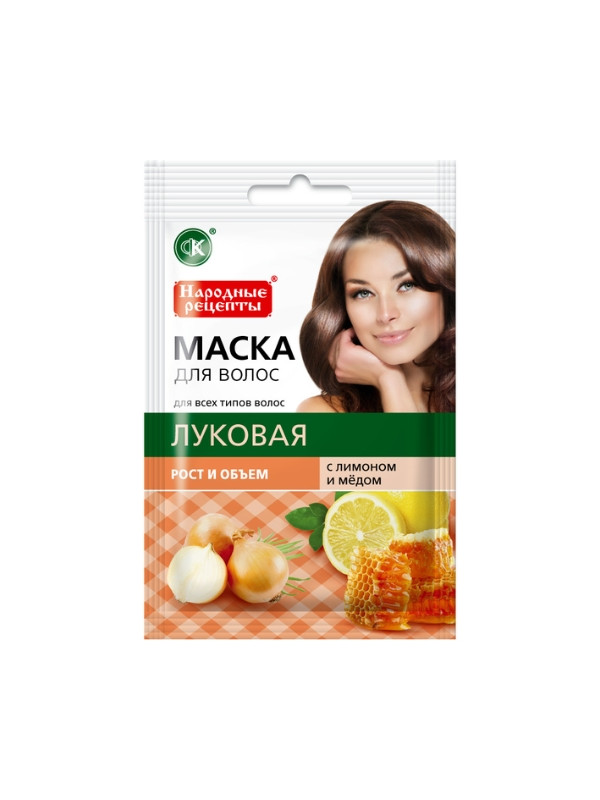 FitoKosmetik naturalna Maska do włosów Cebulowa z Cytryną i Miodem Objętość 30 ml